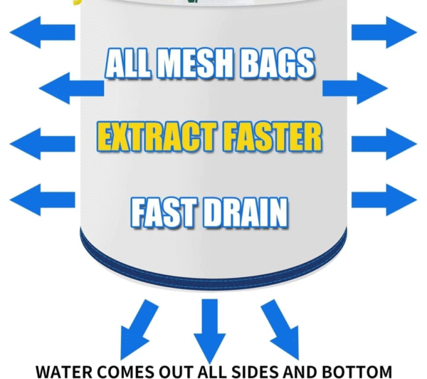 ICE MAGIC All Mesh Bubble Hash Extraction Bag Kits - USA SELLER- NEW FOR 2025 - Image 5