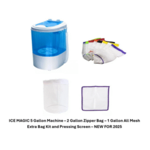 Ice Magic 5 Gallon Pollen Extraction Machine/All Mesh Bag Kits NEW FOR 2025
